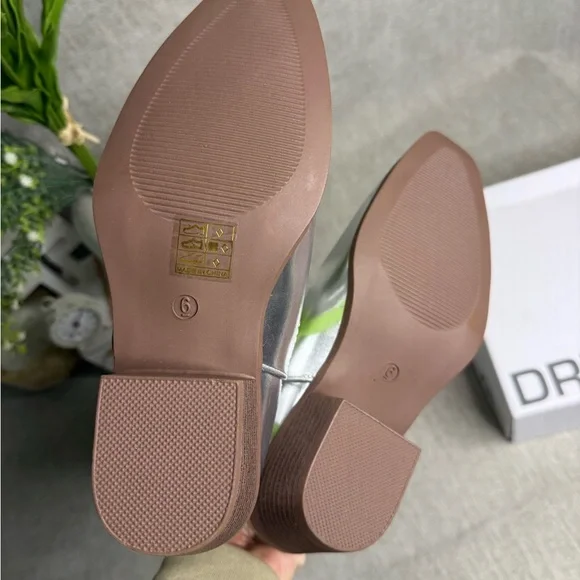 🤠 Silver Western Cowboy Boots Women’s Size 6 – Star & Cactus Design – New In Box - Picture 4 of 6